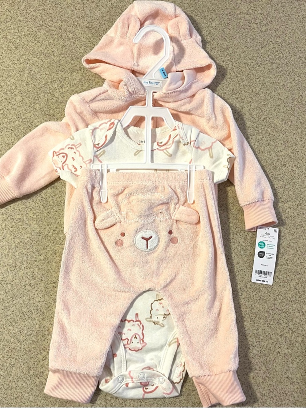 Carter's 3 Piece Lamb Set